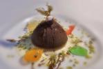 Semifreddo ai canditi artigianali, pistacchi di bronte e biscotto bretone 